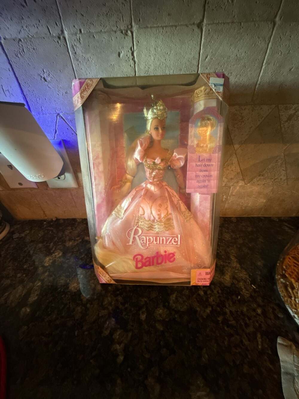 1997 Mattel Rapunzel Barbie Doll in Original Box